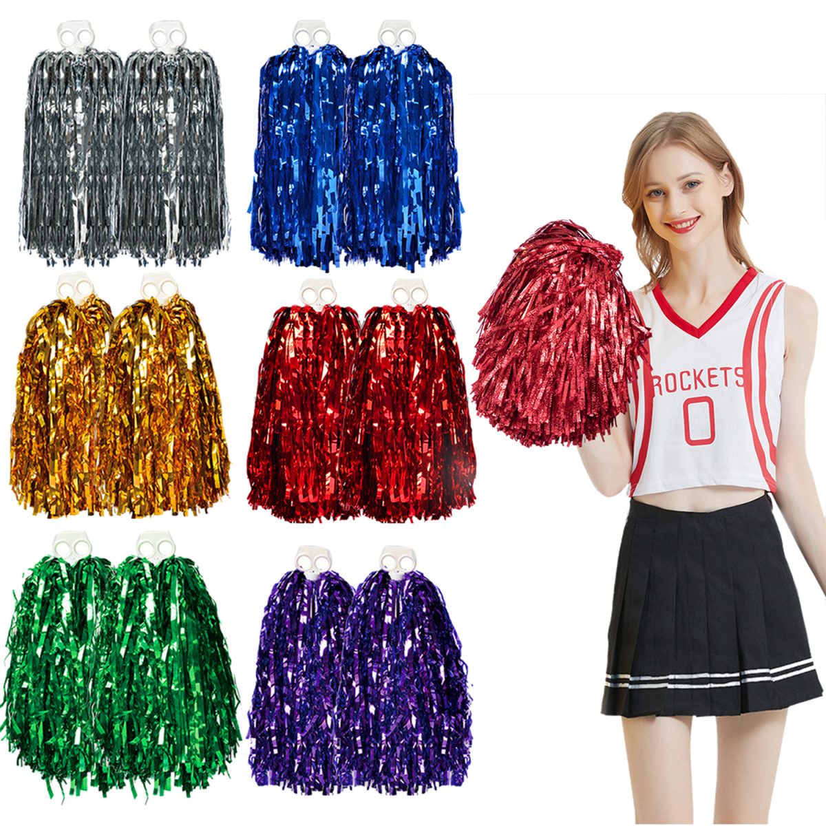 Girls' Cheerleading Pompom/Hand Flower - Promo Items, giveaways with ...