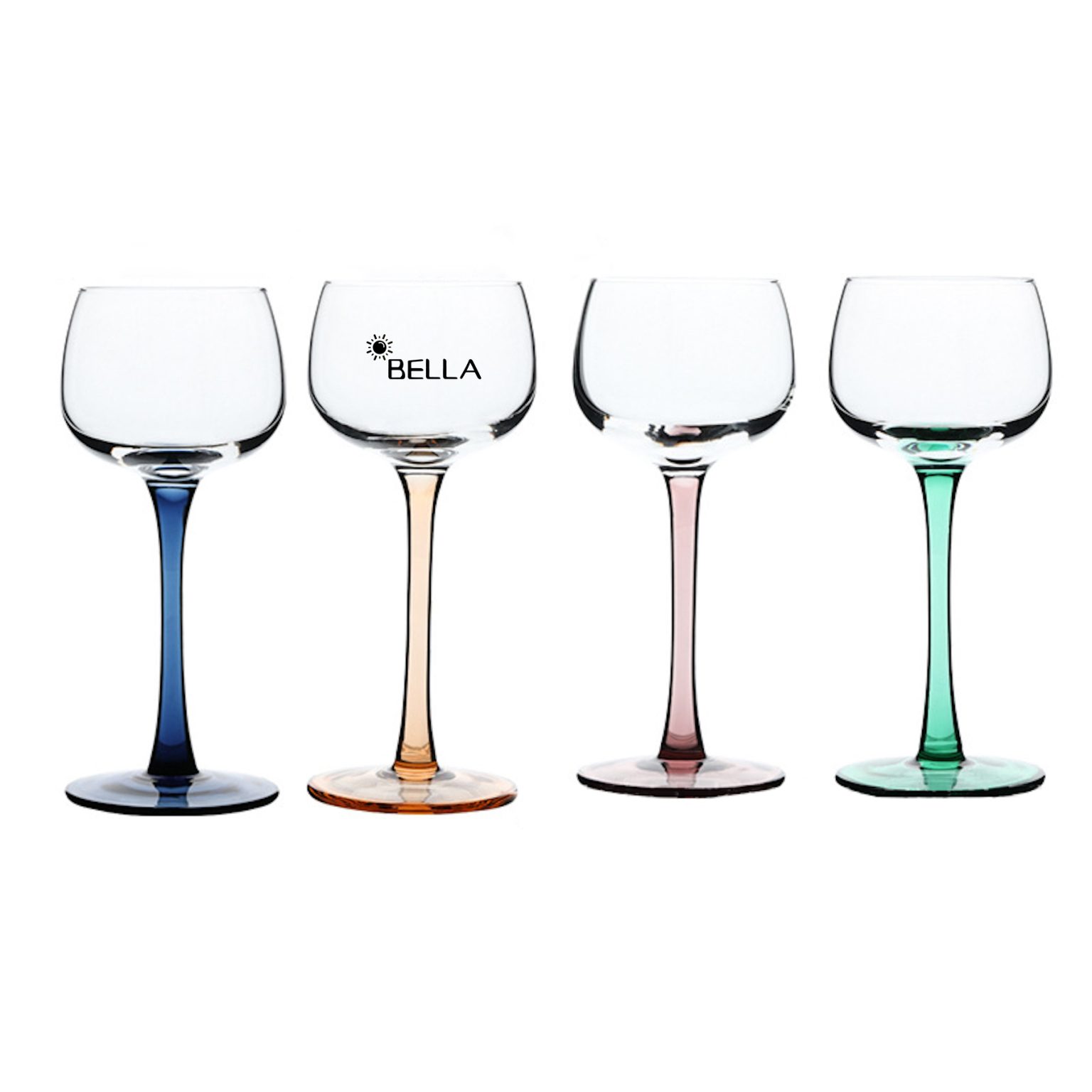 3 Oz Colorful Wine Glasses Promo Items Giveaways With Ipromotionpro