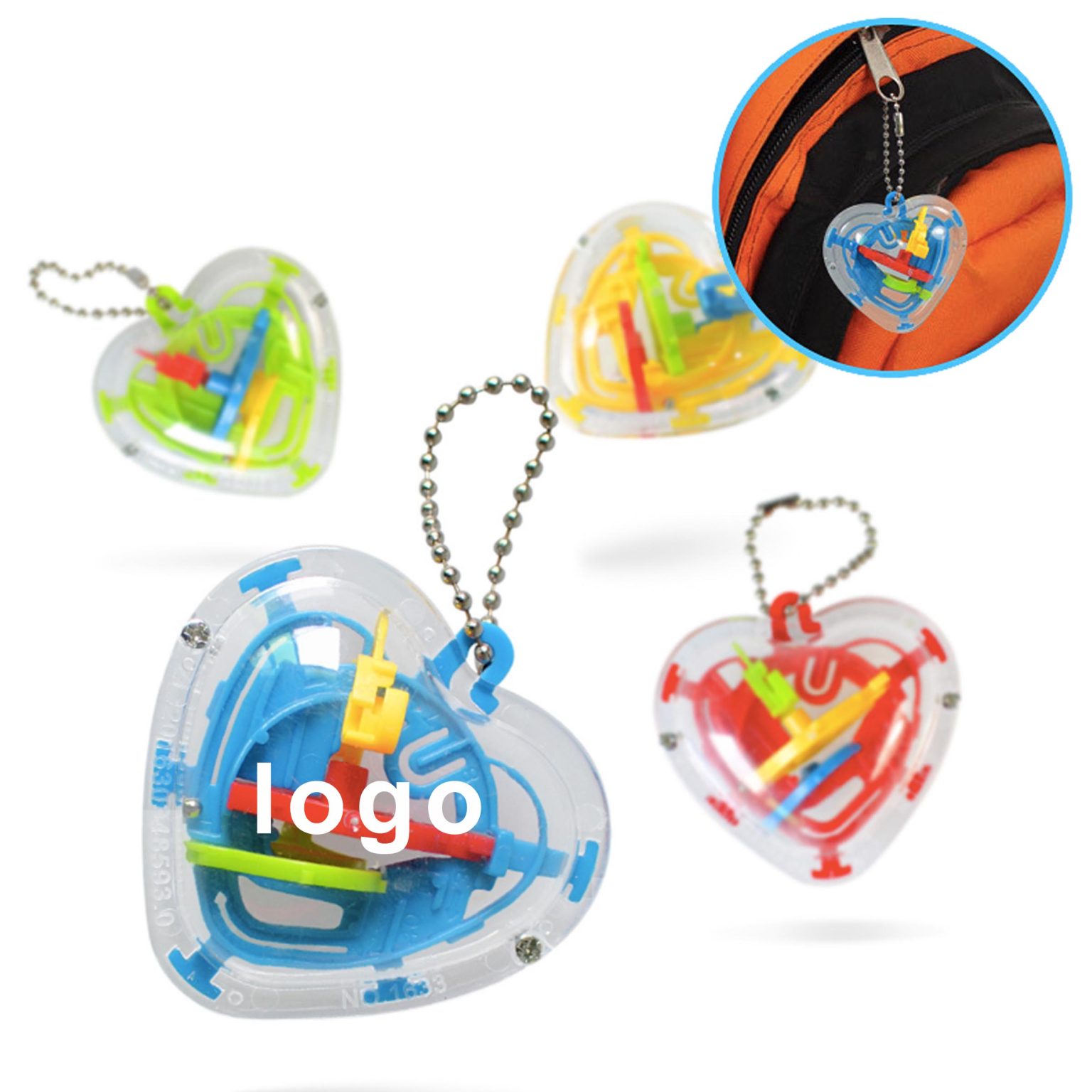 3D Puzzle Toy Maze Ball Keychain - Promo Items, giveaways with ...