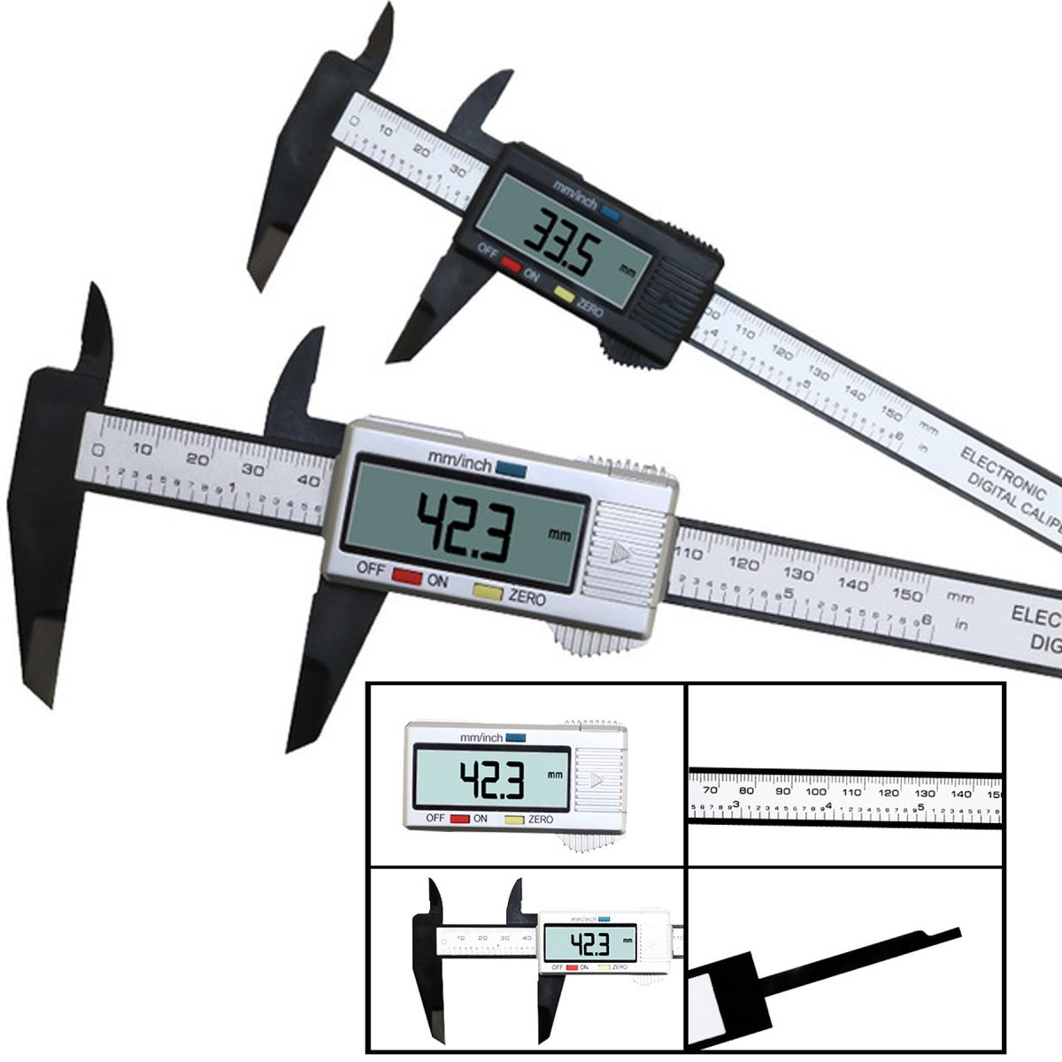 6 inch Digital Micrometer Vernier Caliper - Promo Items, giveaways with ...