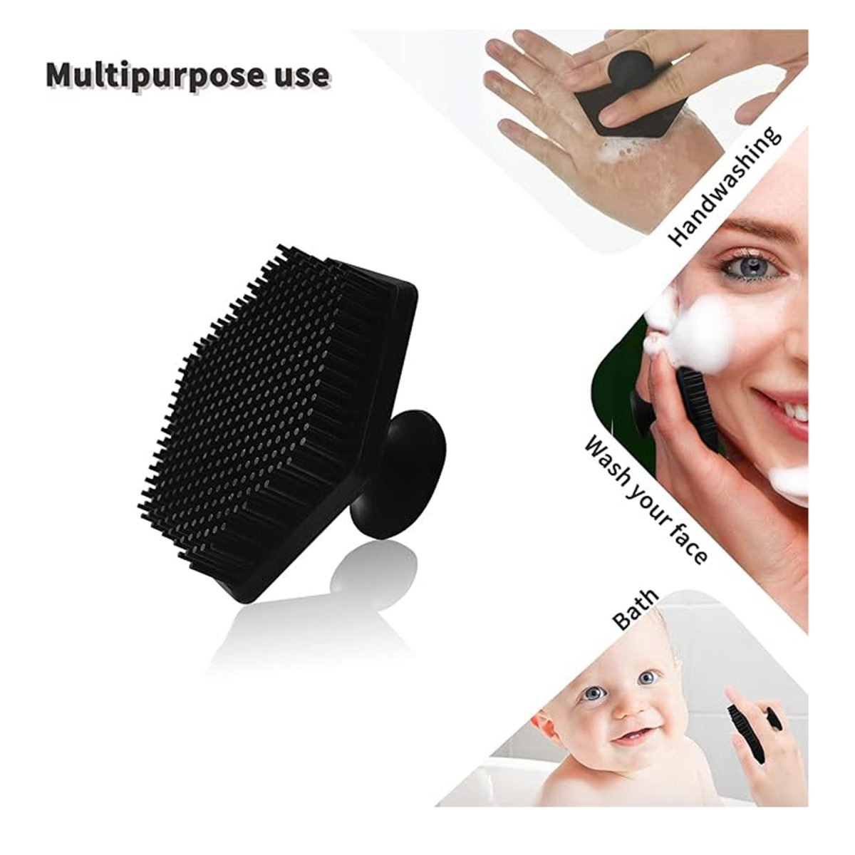 Silicone Face Scrubber for Men - Promo Items, giveaways with iPromotionPro