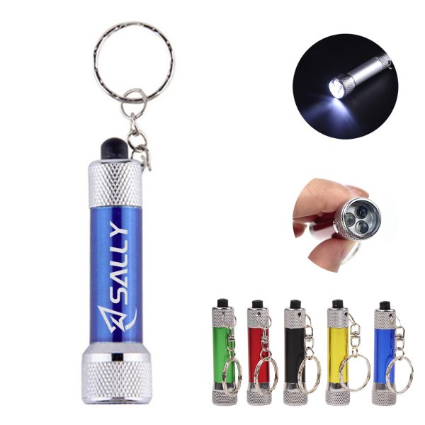 Flashlight With Keychain - Promo Items, giveaways with iPromotionPro