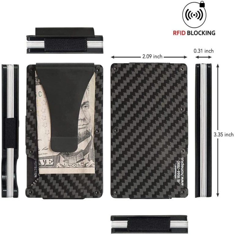 Carbon Fiber Wallet Card Holder - Promo Items, giveaways with iPromotionPro