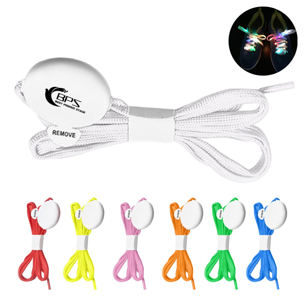 Led Light Up Shoelaces - Promo Items, giveaways with iPromotionPro